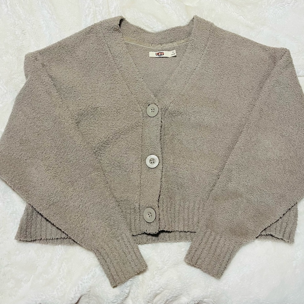 UGG Women's Cozy Beige Cardigan